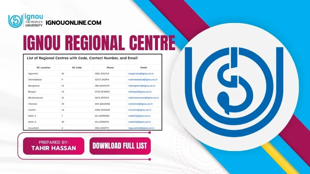 ignou-regional-centre